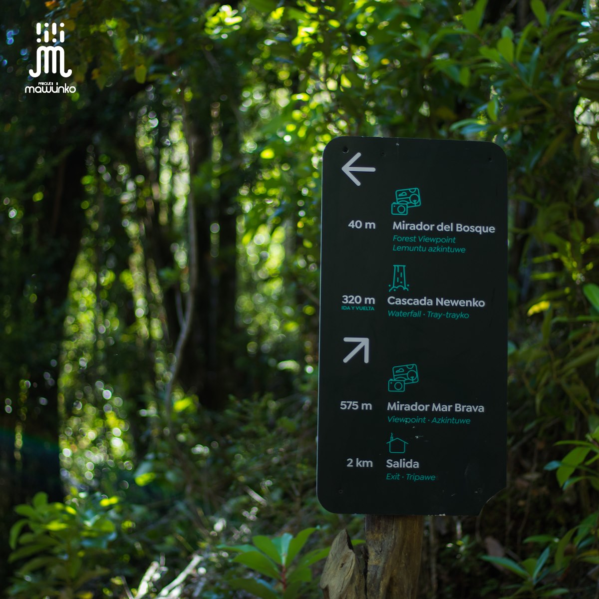 Parque Mawunko Sistema Señaletico e Infográfico